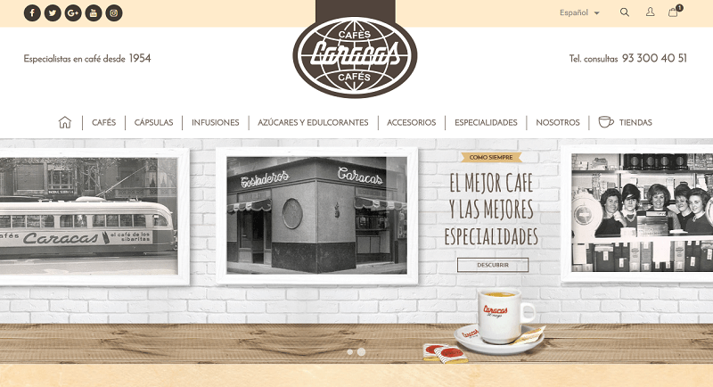 Cafes Caracas Comercio Online
