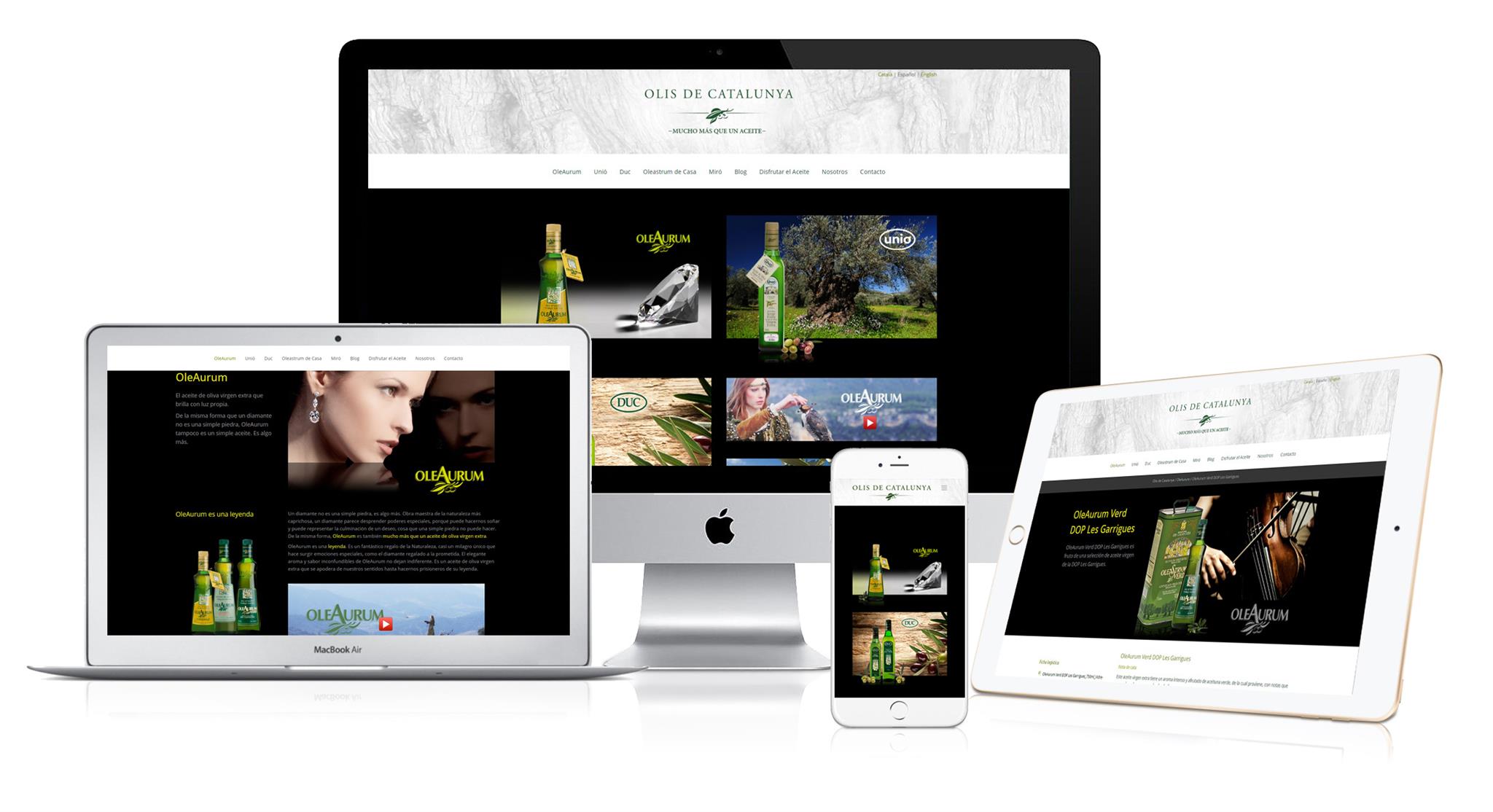 Web Advertis Olis de Catalunya