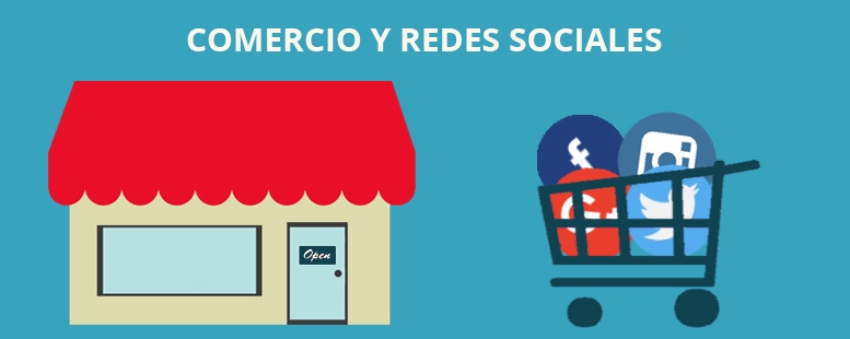 redes sociales tiendas